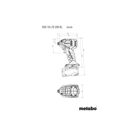 Metabo akku slagskruetrækker