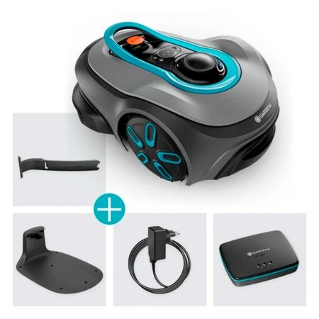 Gardena smart Sileno free 1200 m² uden kanttråd er en avanceret og kabelfri robotplæneklipper
