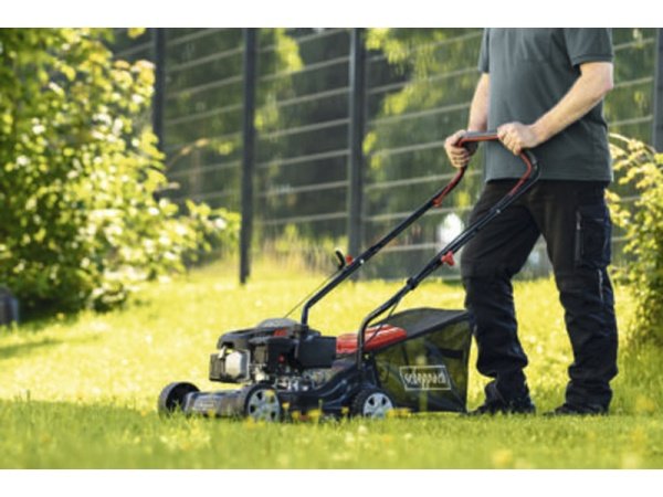 Scheppach plæneklipper Scheppach plæneklipper med opsamler