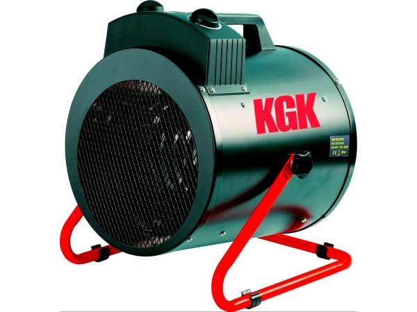 KGK varmeblæser 9 kW KGK varmeblæser 9 kW, m/400V stik