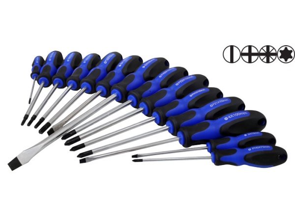 Bato skruetrækkersæt 14 dele