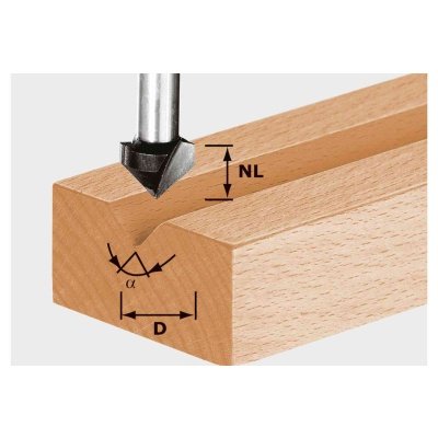 Festool v-notfræser