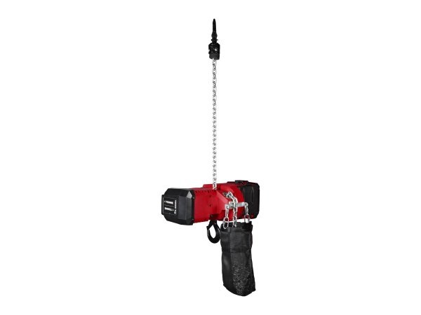 Milwaukee kædetalje 1 ton MILWAUKEE M18 kulfri 1 tons kædetalje med ONE-KEY™. Billedet viser produktet med hvid baggrund.