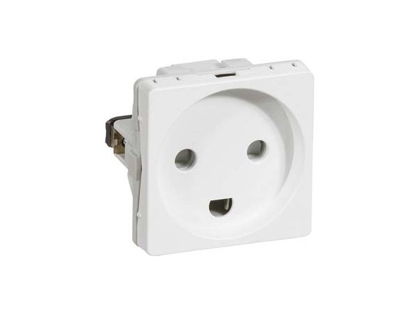 LK FUGA stikkontakt hvid