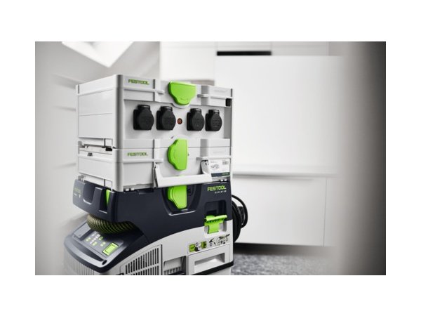 Festool powerhub. Produkt vises i miljø
