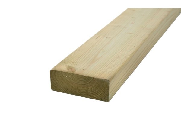 Høvlet 45x120 mm trykimprægneret reglar