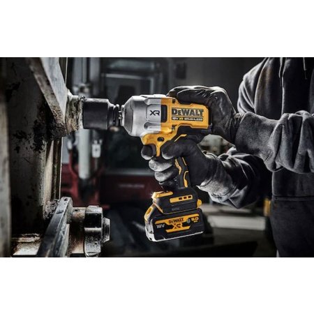 DeWalt slagnøgle 18V XR DCF961N 1/2" DeWalt slagnøgle 18V XR DCF961N 1/2", Solo. Billedet viser produktet fra siden.