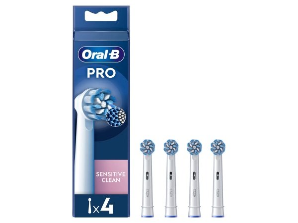 Oral-B børstehoveder Oral-B Sensitive Clean børstehoveder 4 stk.