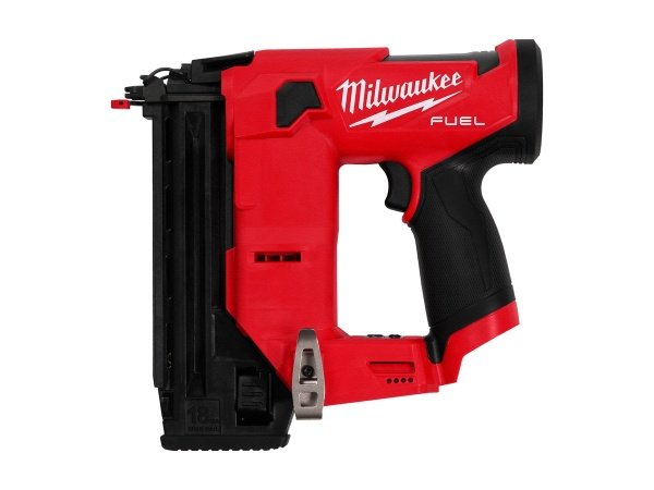 MILWAUKEE M12 FCN18GS-0X Stiftepistol MILWAUKEE M12 FCN18GS-0X Stiftepistol. Sømlængde 16 - 38 mm. Billedet viser produktet med hvid baggrund.