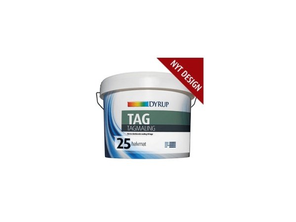 Dyrup tagmaling 25 halvmat