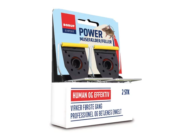 Borup Expert Power musefælde Borup Expert Power musefælde. Produkt vises i indpakning