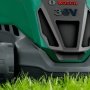 Bosch plæneklipper Advanced Rotak 36V-40. Miljøbilledet viser produktet tæt på.