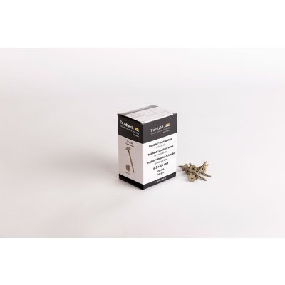 Troldtekt træbetonskrue clay 4,2x45mm 100stk/pk hos 10-4.dk