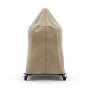 Gozney Dome Gen 2.0 betræk langt i beige. Billedet viser produktet bagfra.