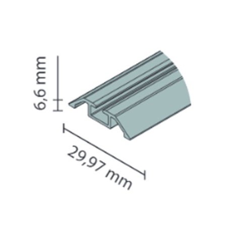 Svalk KG50 bundskinne