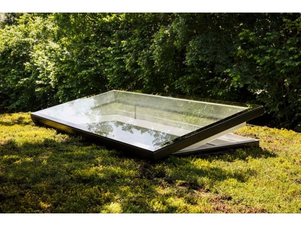 Velux fladtagsvindue plan glas