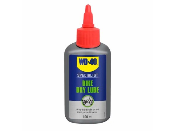 WD-40 Specialist cykelolie tør kæde 10-4.dk tør kædeolie til støvede og tørre forhold