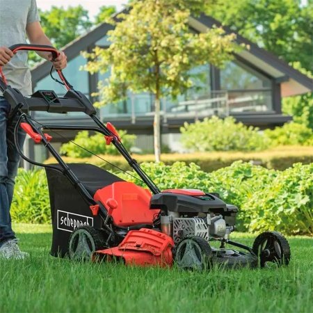 Scheppach plæneklipper Scheppach plæneklipper m/ 7-trins klippehøjdejustering
