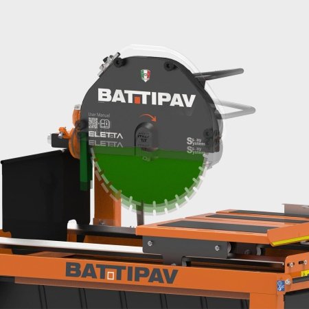 Battipav stenskæremaskine Battipav Stenskæremaskine Eletta 400 – 40 cm. Billedet viser produkt med hvid baggrund.
