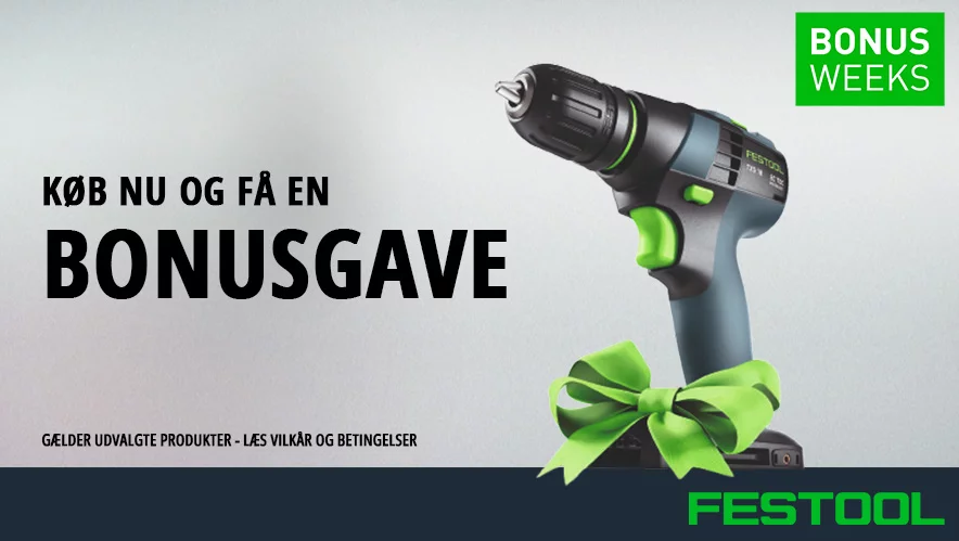 Festool bonusweeks 5/10-11/12 2026