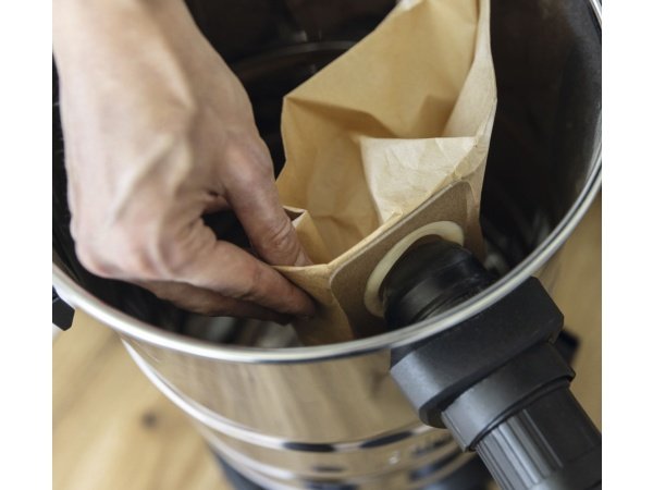 Scheppach våd/-tør støvsuger, produkt set forfra