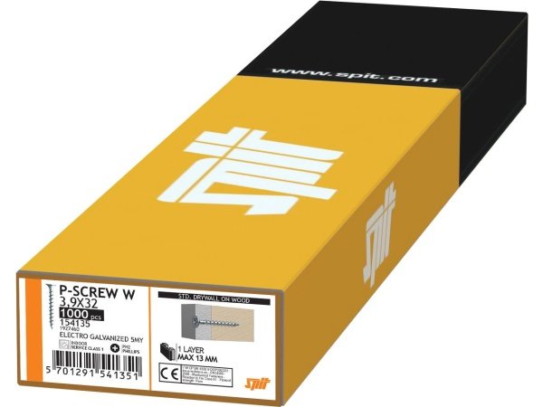 Spit gipsskrue P-Screw W