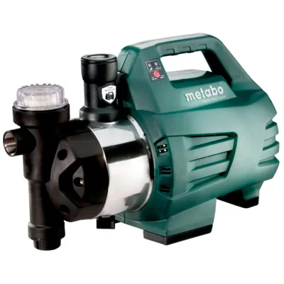 Metabo husvandværk, produkt set forfra