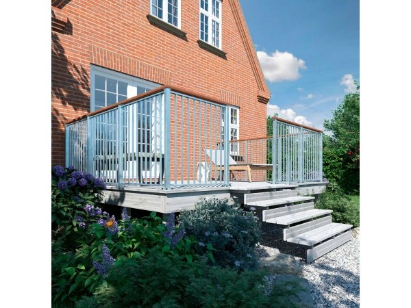 Plus terrassetrappe 4 trin