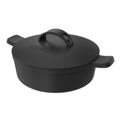 Nexgrill Protouch grydestøbejern, Dutch Pro-oven. Billedet viser produktet oppe fra.