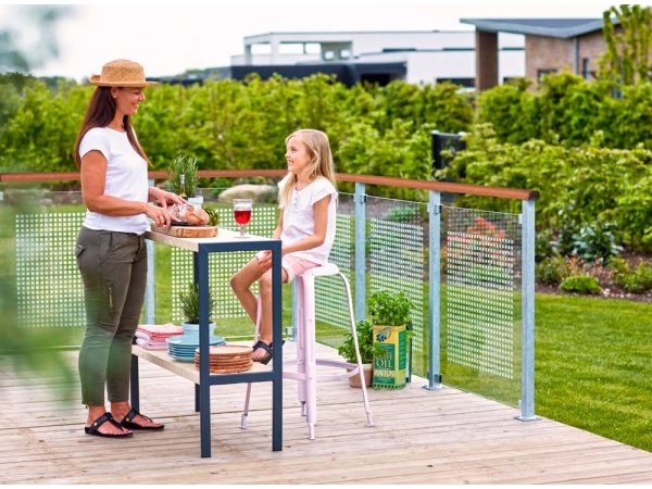 Plus stålstolpe m/fod