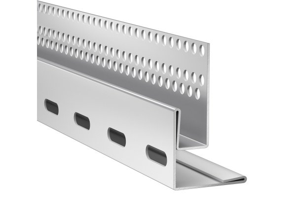 Hardie VL dobbelt J-prof hvid