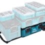 Makita Maktrak kuffert. Produkt vises med tilbehør