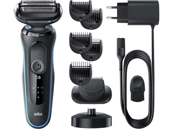 Braun Series 5 barbermaskine Braun Series 5 barbermaskine, produkt set forfra