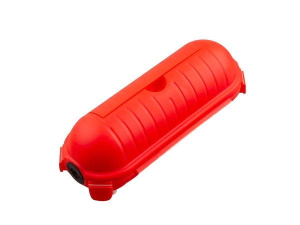 Elkappe til samling af kabler hos 10-4.dk Stænktæt og slagfast IP44 til udendørs brug