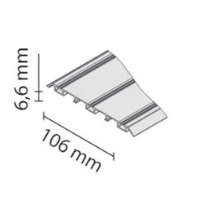 Svalk KG50 bundskinne