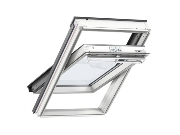 Velux vippevindue hvidmalet