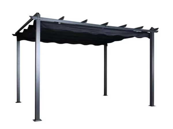 Venture Design pergola Lazio i sort. Miljø