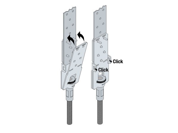 Simpson Strong-Tie Bandlock® Pro BPTD sokkelanker