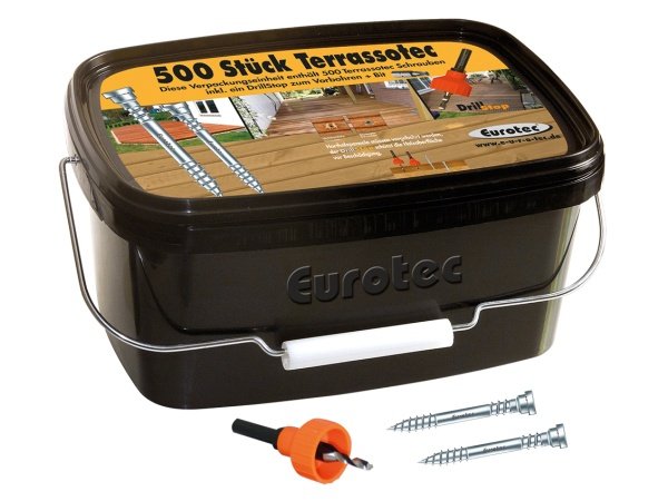 Eurotec terrasseskrue rustfri